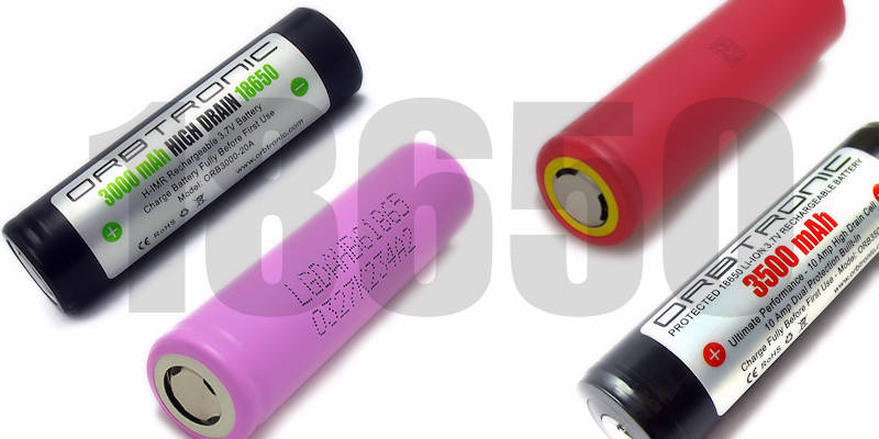 21700 Battery 5000mAh Button Top PROTECTED Li-ion Rechargeable - Orbtronic